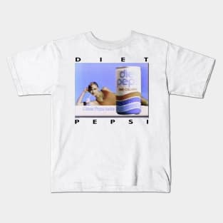 Diet Pepsi ////// 80s ad Kids T-Shirt